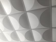 Load image into Gallery viewer, SoBe Deco inspired 3D drop ceiling tile, Class A fire rated