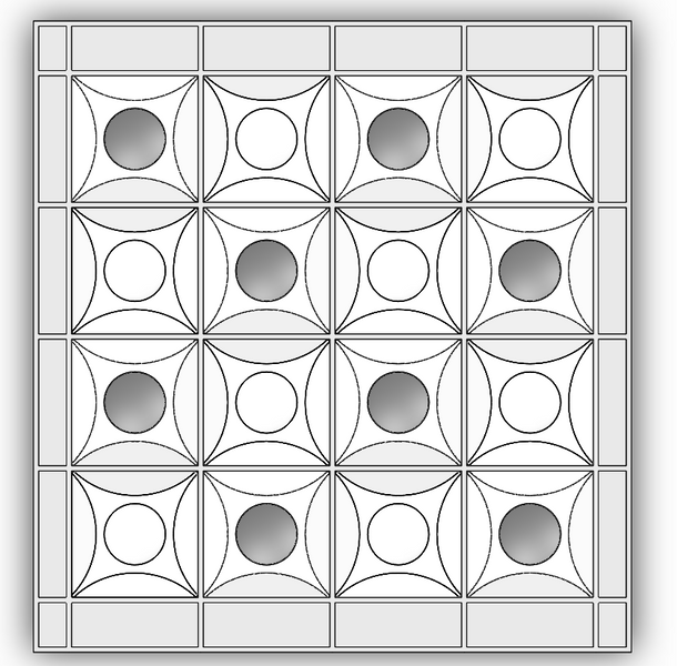 How Should a Grid be Laid Out for BRUTAL Ceiling Tiles?