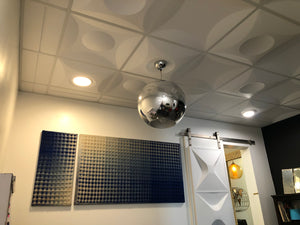 Globen and Europa drop ceiling tiles  contemporary modern
